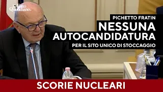 Scorie nucleari, Pichetto: &quot;Nessuna auto-candidatura per ospitare il sito&quot;. M5S: &quot;Grande confusione&quot;