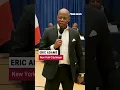 NYC Mayor Eric Adams recalls visiting his “shorty” during a town hall.