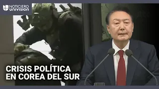 Insólita crisis en Corea del Sur luego de que el presidente declarara una &quot;ley marcial&quot;