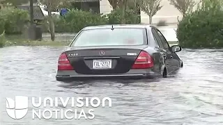 WILMINGTON ORD 5P Así se ven las inundaciones en Wilmington, Carolina del Norte.