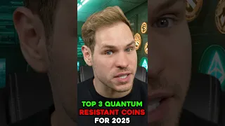 QUANTUM Top 3 Quantum Resistant Coins for 2025! #shorts