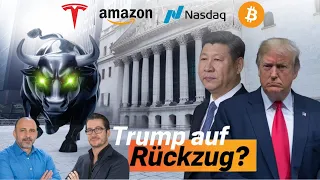 BITCOIN Trump mit starken Aussagen! Bitcoin, Nasdaq 100, Amazon, Tesla im Check