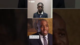 David Lammy talks about British 18-year-old jailed in Dubai