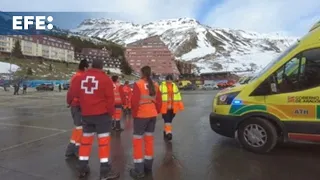 Cinco personas del acidente del telesilla siguen ingresadas en los hospitales aragoneses