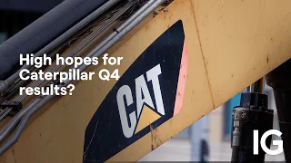 CATERPILLAR INC. High hopes for Caterpillar Q4 results?