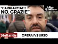 Gli operai Stellantis: "Carri armati? No, grazie. Mirafiori si salva con le auto non con le armi"