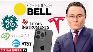 TEXAS INSTRUMENTS INC. Opening Bell: Tesla, Apple, GE Vernova, AT&amp;T, Texas Instruments, Seagate