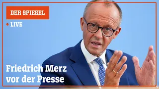Livestream: Das sagt Merz in der Sommerpressekonferenz | DER SPIEGEL