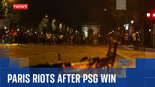 Two dead and hundreds of arrests across France after PSG&#39;s Champions League win