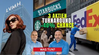 LVMH Value-Aktien stark im Kommen? LVMH, Starbucks, Fedex, Nike im Check