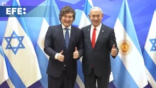 Milei demanda en Jerusalén la liberación de los cuatro argentinos cautivos en Gaza
