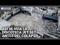 TECHO - Así era la discoteca Jet Set antes del colapso: tenía pesadas estructuras en el techo
