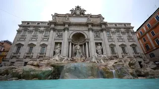 Rome&#39;s Trevi Fountain reopens right in time for Vatican&#39;s Jubilee