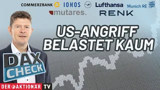 LUFTHANSA AG VNA O.N. DAX-Check: Commerzbank, Ionos, Lufthansa, Munich Re, Mutares, Renk