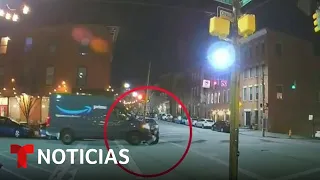 Divulgan video de la mujer arrollada por un conductor que escapó en Baltimore | Noticias Telemundo