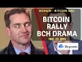 BTC rally a final de año? Bitcoin Cash Hard Fork sigue el drama! Skycoin? Analisis BTC!