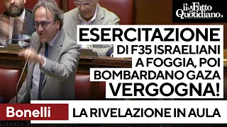 Bonelli rivela: “Esercitazione di F35 israeliani a Foggia, poi bombardano Gaza”. Crosetto smentisce