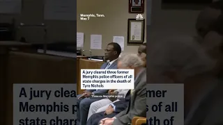 NICHOLS ORD 10P Three former Memphis police officers acquitted in Tyre Nichols’ death
