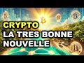 LA TRÈS BONNE NOUVELLE CRYPTO DU JOUR! ACTUS CRYPTO 22/02/2025