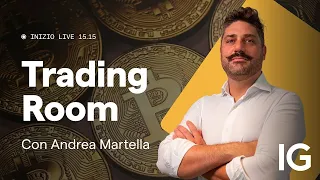 DAX40 PERF INDEX Strategie su Dax e Natural Gas - Live Trading con Andrea Martella | IG Trading Room del 09.12.2025