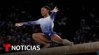 SIMONE Simone Biles queda fuera del podio olímpico en su competencia final en París 2024