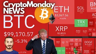 BITCOIN INIZIO o FINE Corsa per BITCOIN e le CRYPTO? 🚨 Crypto Monday NEWS w04/&#39;25