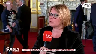 Ukraine : Cécile Cukierman (PCF) dénonce les propos «scandaleux» du ministre des Affaires étrangères