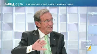 Fini: &quot;Il popolo iraniano è profondamente identitario, non si ribellerà a Khamenei&quot;
