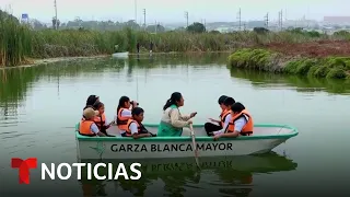 Planeta Tierra: Niños peruanos vigilan los humedales de Villa, amenazado por la contaminación