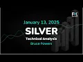 XAG/USD Price Forecast Today, Technical Analysis (January 13): Silver Falls to a Five-day Low