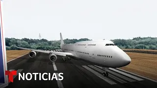 Pentágono dice que garantizará seguridad del jet que aceptó regalado de Catar | Noticias Telemundo