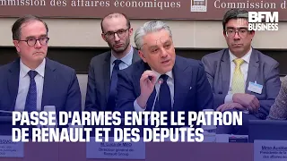 RENAULT Passe d&#39;armes entre le patron de Renault et des députés