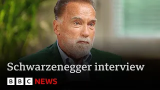 Arnold Schwarzenegger says “stop whining” about Trump&#39;s climate policy and &quot;take action&quot; | BBC News