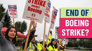 BOEING COMPANY THE Boeing strike could come to an end if machinists take deal