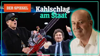 Musk-Vorbild und Milei-Berater: Das ist der Erfinder der Kettensägenpolitik – Shortcut | DER SPIEGEL