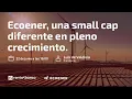 Ecoener, una small cap diferente en pleno crecimiento