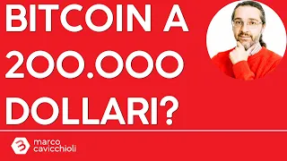 BITCOIN E&#39; ancora possibile Bitcoin a 200.000$ entro fine anno?