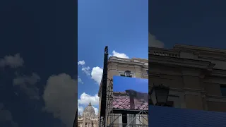 Di nuovo nera la fumata nel secondo giorno di Conclave