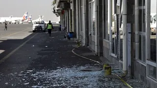 Yemen, l&#39;aeroporto di Sanaa danneggiato dagli attacchi israeliani contro gli Houthi