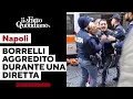 Napoli, pugni e sputi contro Borrelli: il deputato stava girando un video sui parcheggiatori abusivi