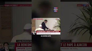 🔴 Emmanuel Macron a rencontré le pape François à Ajaccio ｜LCI