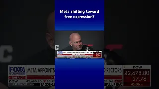 META Meta makes shocking move and appoints Dana White to board of directors #shorts