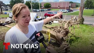 &quot;Gracias a Dios de que estamos vivos&quot;: miles afectados en nuevas inundaciones | Noticias Telemundo