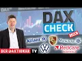 ALLIANZ SE NA O.N. - DAX-Check LIVE: 1&1, Allianz, Munich Re, Porsche SE, Redcare, Rheinmetall, TeamViewer, VW, Vonovia