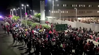 S&U PLC [CBOE] Caravana migrante alcanza su segunda parada en Chiapas y teme cierre de la frontera