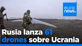 Rusia bombardea varias ciudades ucranianas mientras avanza en el frente de Doneskt