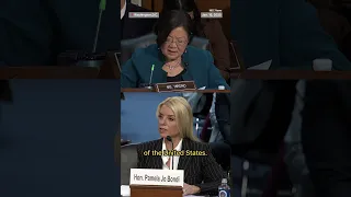 Sen. Hirono asks Pam Bondi if she thinks Biden won the 2020 election