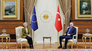 Erdoğan pushes for EU-Turkey upgrade after meeting von der Leyen to discuss Syria