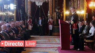 🔴📡 Celebración de la Pascua Militar en el Palacio Real de Madrid