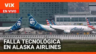 Alaska Airlines retoma servicios tras larga falla tecnológica general | La Voz de la Mañana